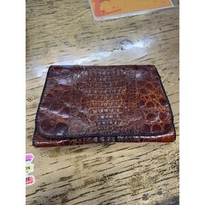 Vintage Alligator Clutch Purse